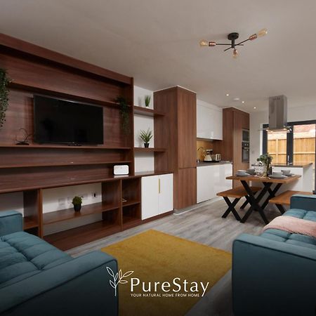 Stunning 5 Bed Manchester House With Parking By Purestay Short Lets & Serviced Accommodation Екстер'єр фото