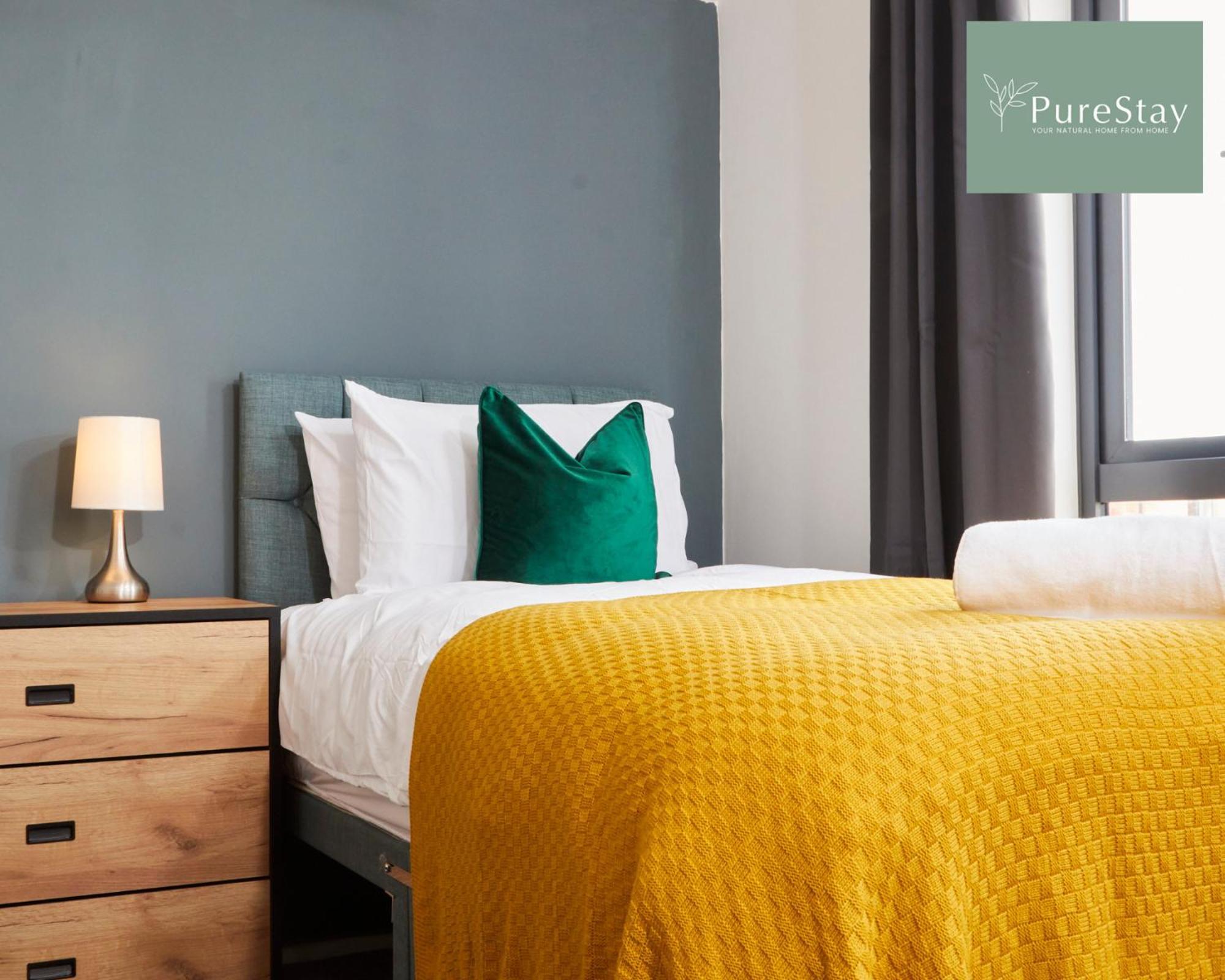 Stunning 5 Bed Manchester House With Parking By Purestay Short Lets & Serviced Accommodation Екстер'єр фото