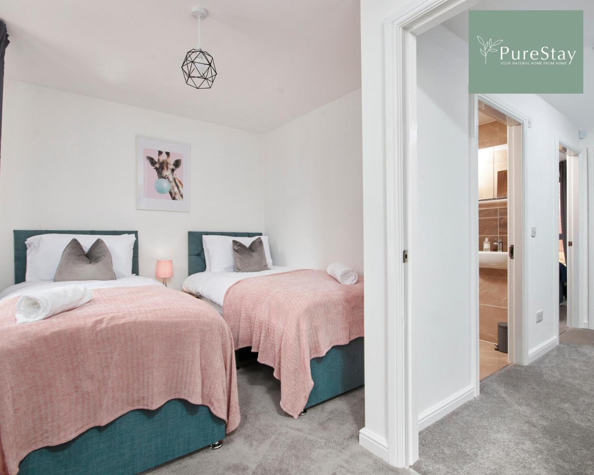 Stunning 5 Bed Manchester House With Parking By Purestay Short Lets & Serviced Accommodation Екстер'єр фото