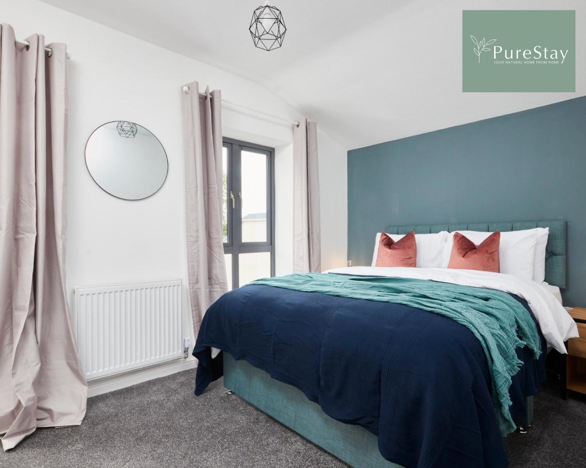 Stunning 5 Bed Manchester House With Parking By Purestay Short Lets & Serviced Accommodation Екстер'єр фото