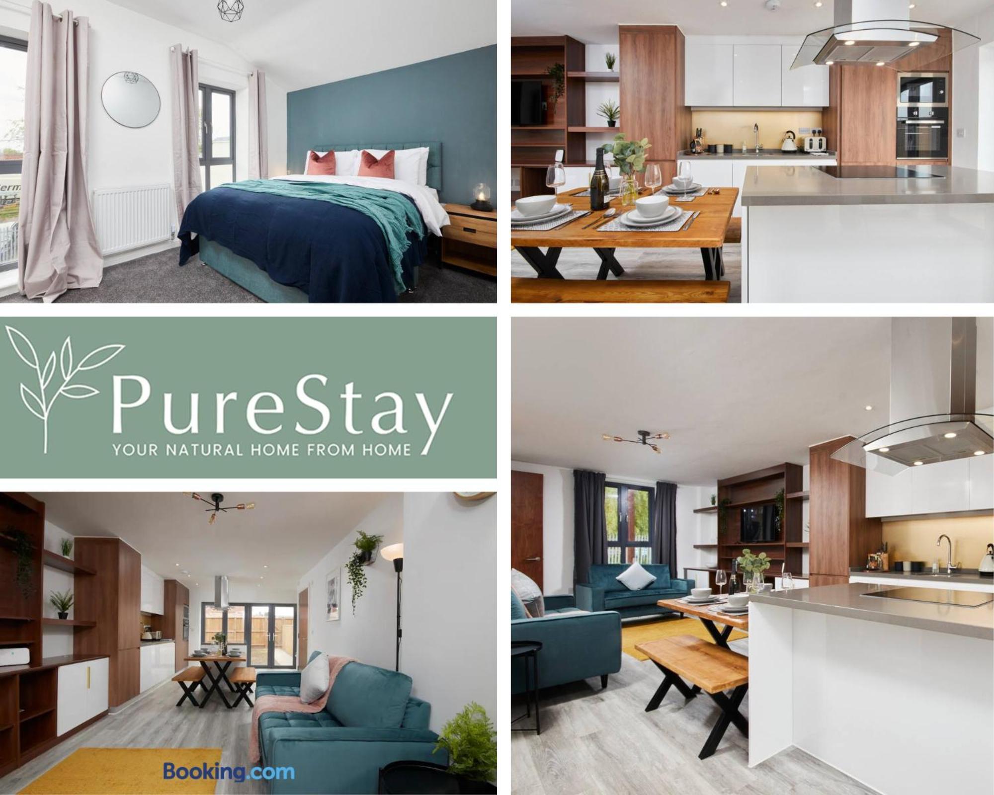 Stunning 5 Bed Manchester House With Parking By Purestay Short Lets & Serviced Accommodation Екстер'єр фото