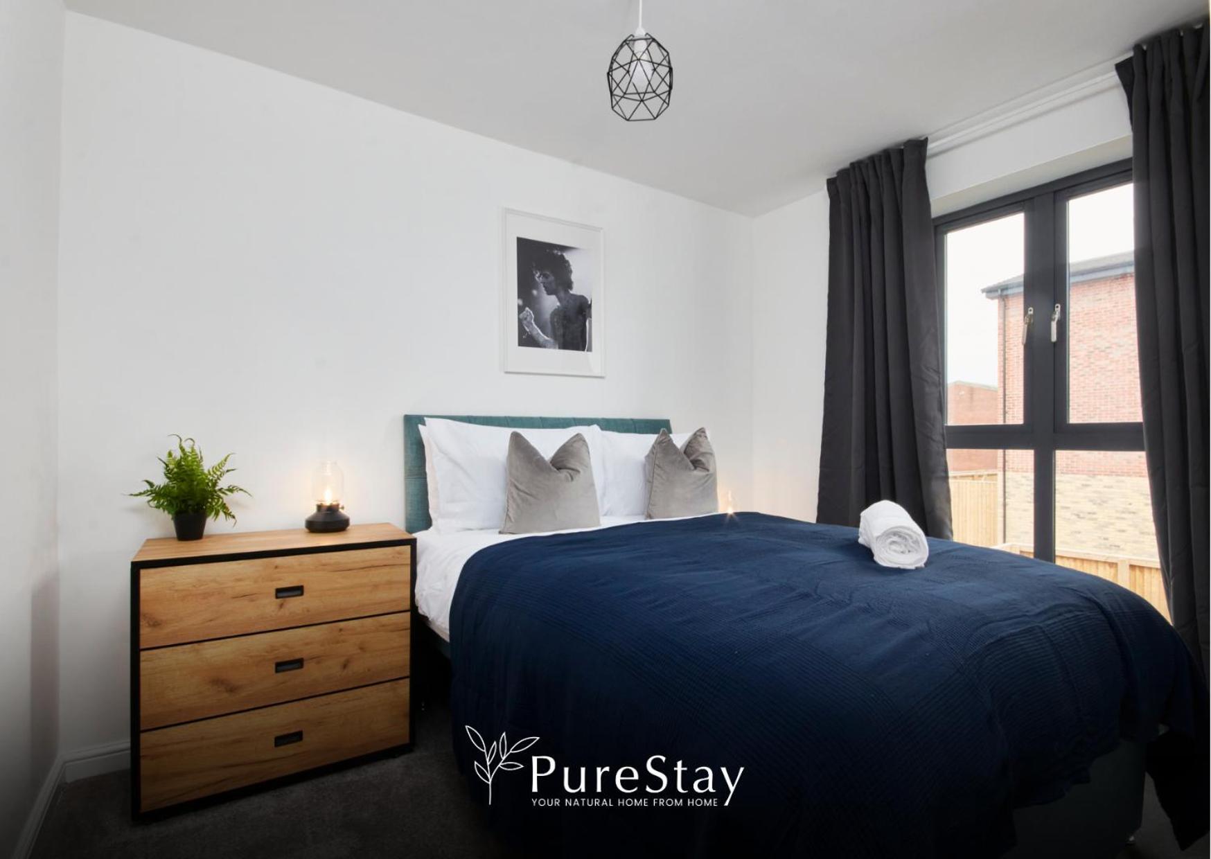 Stunning 5 Bed Manchester House With Parking By Purestay Short Lets & Serviced Accommodation Екстер'єр фото