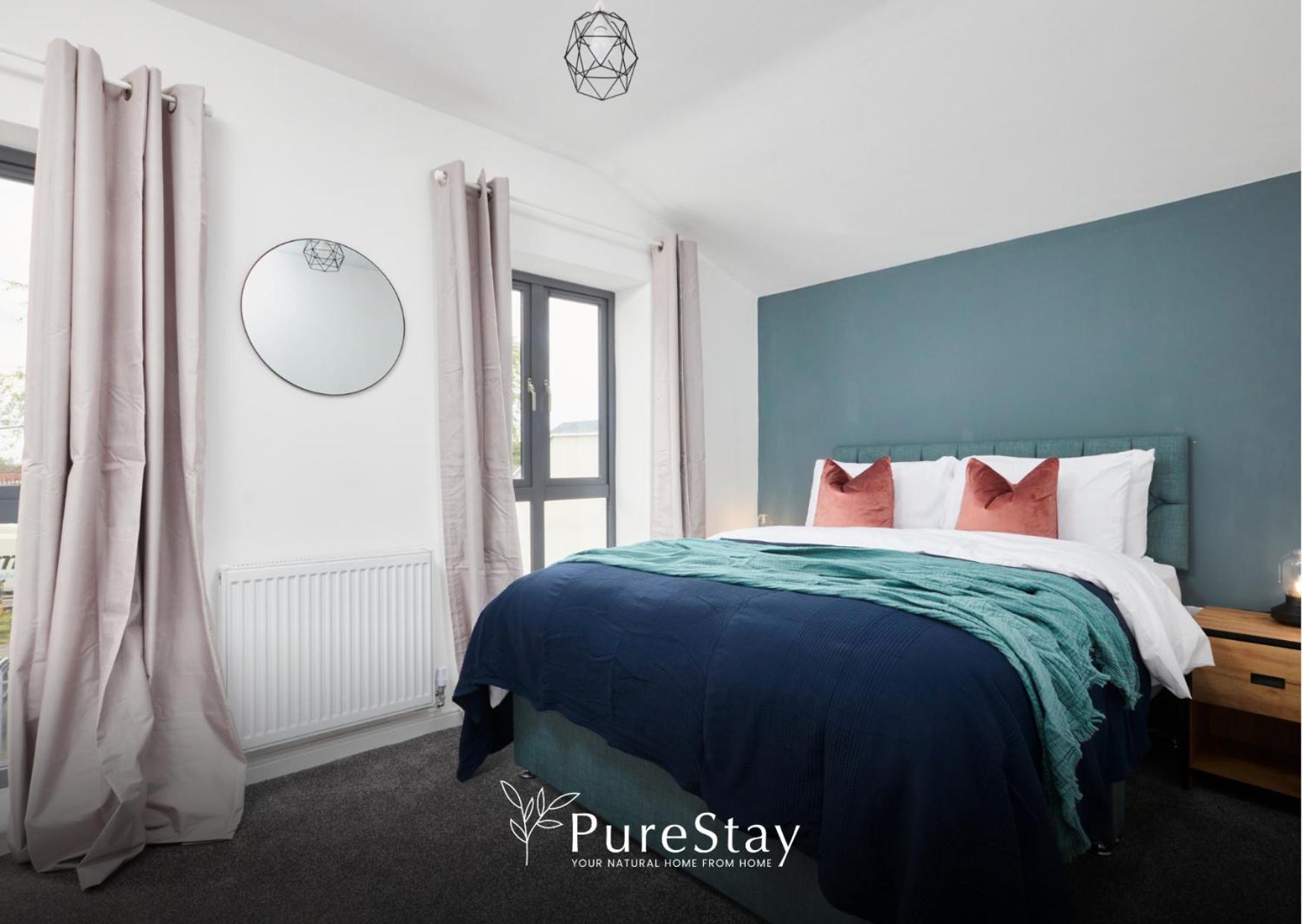 Stunning 5 Bed Manchester House With Parking By Purestay Short Lets & Serviced Accommodation Екстер'єр фото