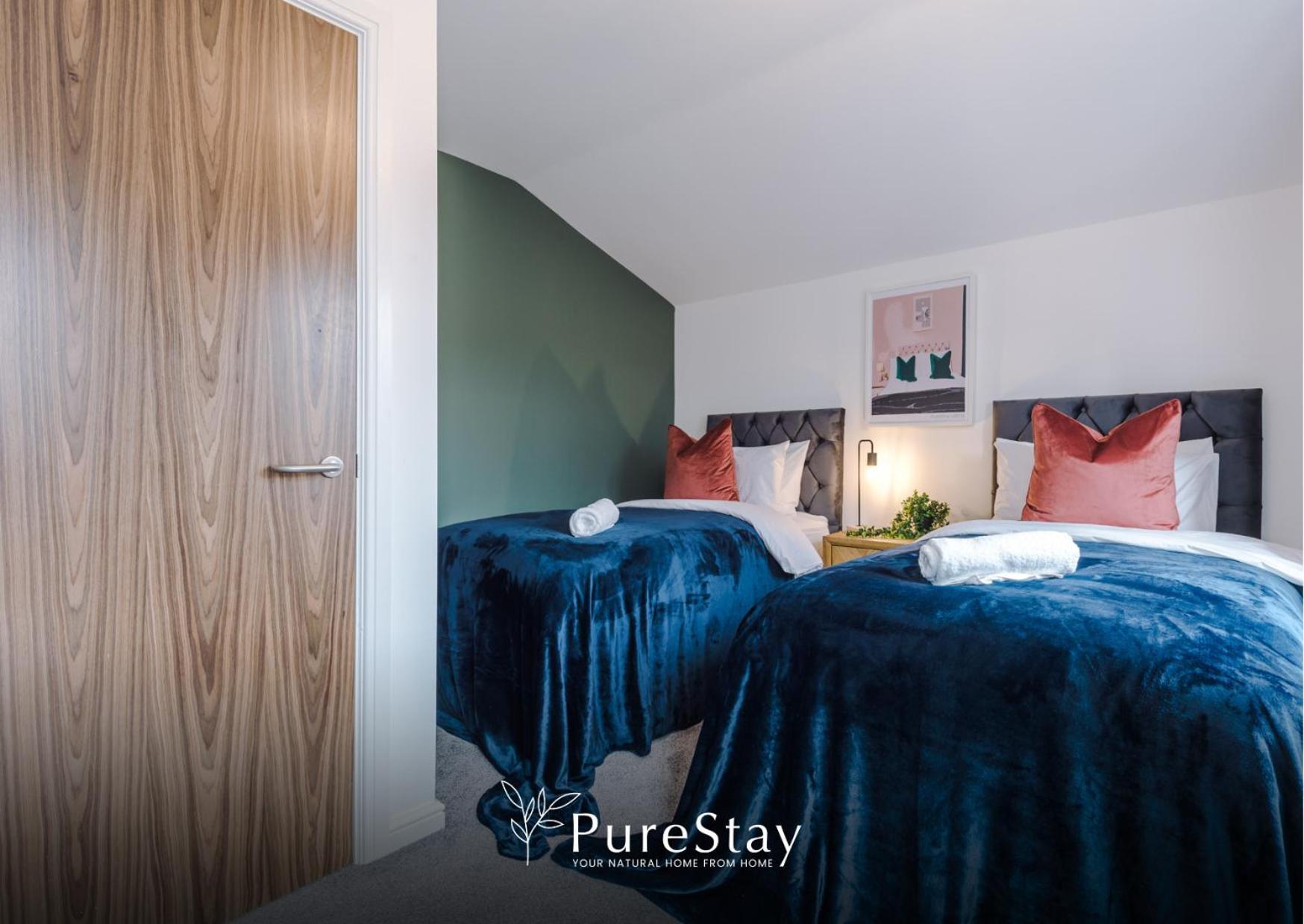 Stunning 5 Bed Manchester House With Parking By Purestay Short Lets & Serviced Accommodation Екстер'єр фото