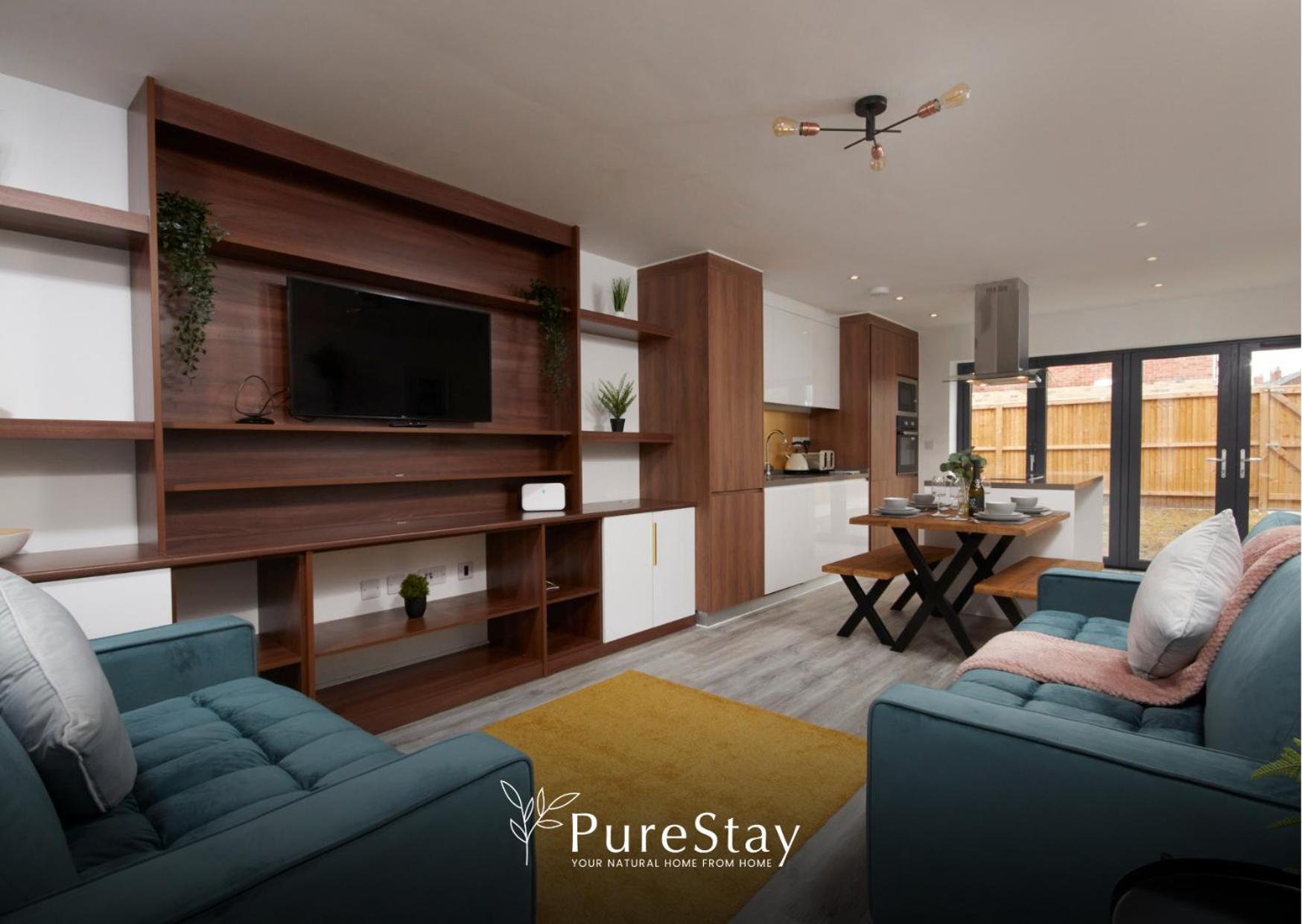 Stunning 5 Bed Manchester House With Parking By Purestay Short Lets & Serviced Accommodation Екстер'єр фото